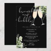 Brunch und Brautparty im Grünen Einladung (Vorne/Hinten)