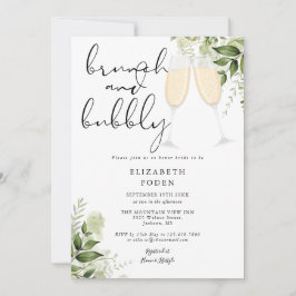 Brunch und Brautparty im Grünen Einladung