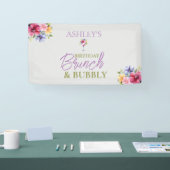 Brunch und Bubbly Birthday Banner (Messe)