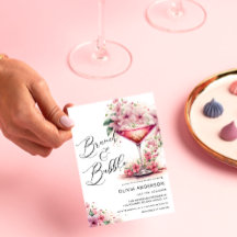 Brunch und Bubbly Brautparty Floral
