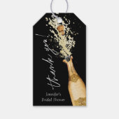 Brunch und Bubbly-Brautparty-Geschenkmarke Geschenkanhänger (Vorderseite)