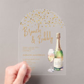 Brunch und Bubbly Bridal Akrylus Einladung (Insitu (Handheld))