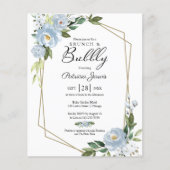 Brunch und Bubbly Budget Blumenladen (Vorderseite)