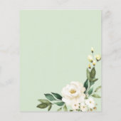 Brunch und Bubbly Budget Blumenladen (Rückseite)