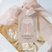 Brunch und Bubbly Champagne Brautparty Favoriten Geschenkanhänger