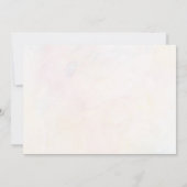 Brunch und Bubbly Champagne Brautparty Foto Dankeskarte (Rückseite)