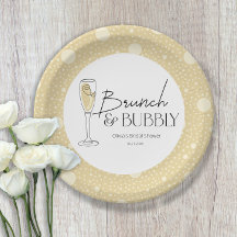 Brunch und Bubbly Champagne Brautparty