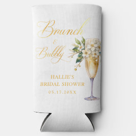 Brunch und Bubbly Champagne Brautparty Selters Dosenkühler