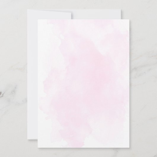 Brunch und Bubbly Champange Brautparty Einladung (Rückseite)