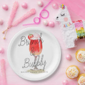Brunch und Bubbly Cocktail Party Pappteller (Party)