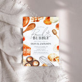 Brunch und Bubbly Elegantes Brautparty Einladung