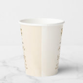 Brunch und Bubbly Engagement Party Brunch Pappbecher (Rechts)