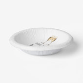 Brunch und Bubbly Engagement Party Brunch Pappteller (Gewinkelt)