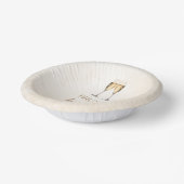 Brunch und Bubbly Engagement Party Brunch Pappteller (Gewinkelt)