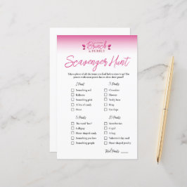 Brunch und Bubbly Galentines Scavenger Hunt Game