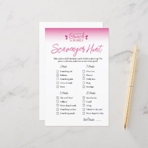 Brunch und Bubbly Galentines Scavenger Hunt Game