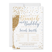 Brunch und Bubbly gold Glitzer_dusty blue