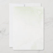 Brunch und Bubbly Verlobung Einladung (Rückseite)