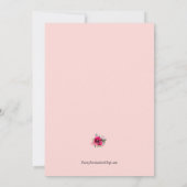 Brunch und Bubby Brautparty Einladung (Rückseite)