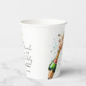 Brunch und Champagner-Brautparty Pappbecher (Rechts)