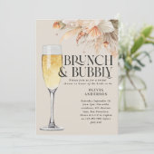 Brunch und einladung (Stehend Vorderseite)