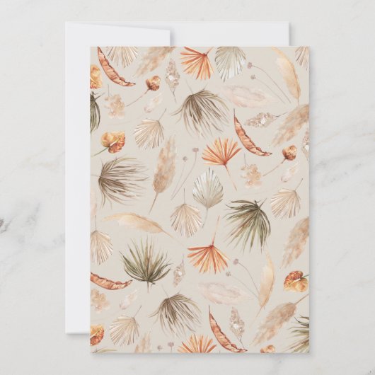 Brunch und einladung (Rückseite)