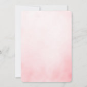 Brunch und sprudelnde Brautparty-Glitzer-Einladung Einladung (Rückseite)