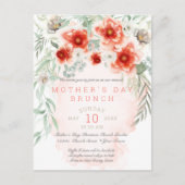 Brunch-Veranstaltung der Mutter für die Church Gro Postkarte (Vorderseite)