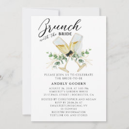 Brunch With the Bride Invitation Einladung