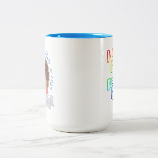 Brunch Zweifarbige Tasse (Mittel)