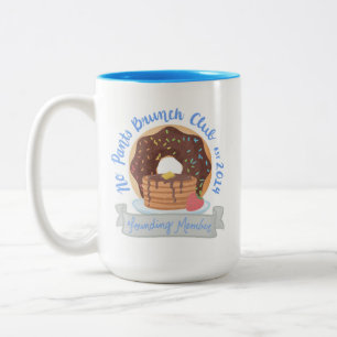 Brunch Zweifarbige Tasse