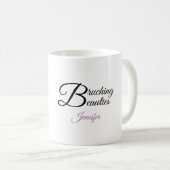 Brunching Beauties Name Kaffeetasse (VorderseiteRechts)