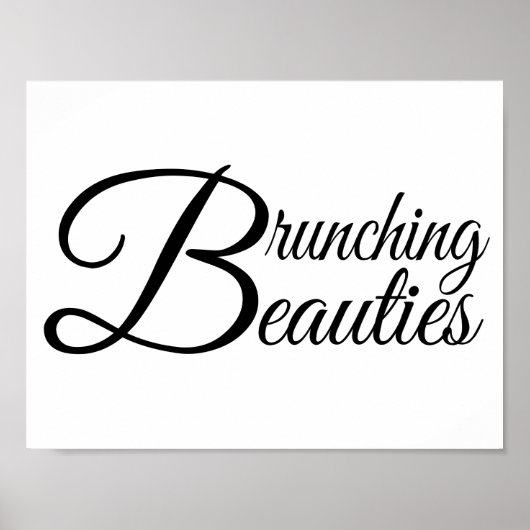Brunching Beauties Poster (Vorne)