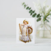 Brundage: Priscilla Visitenkarte (Stehend Vorderseite)