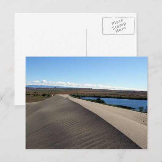 Bruneau Dunes Postkarte (Vorne/Hinten)
