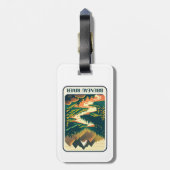 Bruneau River Idaho Colors Gepäckanhänger (Rückseite vertikal)