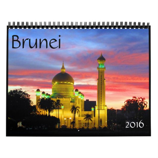 Brunei 2016 kalender (Titelbild)