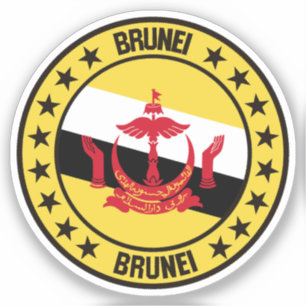 Brunei Aufkleber
