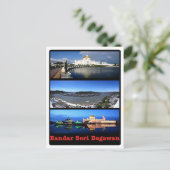Brunei - Bandar Seri Begawan - Postkarte (Stehend Vorderseite)