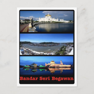 Brunei - Bandar Seri Begawan - Postkarte