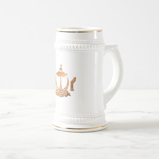 Brunei Bierglas (VorderseiteRechts)