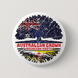 Brunei Bruneian Australian Australia Tree Roots Button