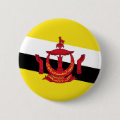Brunei - Bruneian-Flagge Button (Vorderseite)