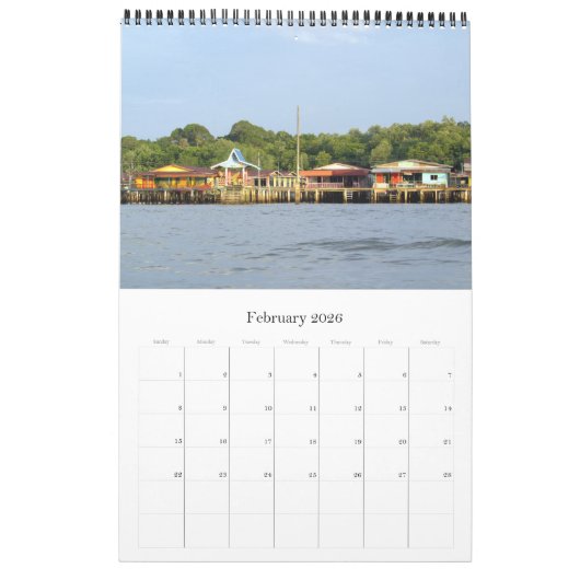 Brunei Darussalam Kalender (Feb 2026)
