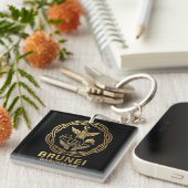 Brunei Darusslam Southeast Asia Schlüsselanhänger (Vorderseite rechts)