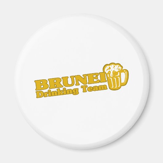 Brunei Drinking Team Magnet (Vorne)