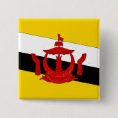 Brunei Flag Button (Vorderseite)