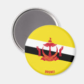 Brunei Flag Charming Patriotic Magnet (Vorderseite/Rückseite)