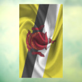 Brunei Flag Fensteraufkleber (Blatt 3)