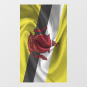 Brunei Flag Fensteraufkleber (Blatt)